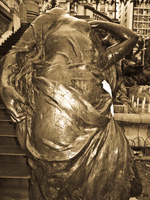 roman woman statue Sao Paulo, Sao Paulo State, Brazil, South America