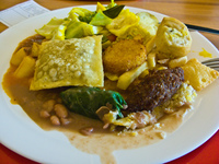 food--lunch at masp Sao Paulo, Sao Paulo State, Brazil, South America