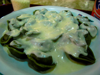 food--dinner at pasttines Brasilia, Goias (GO), Brazil, South America