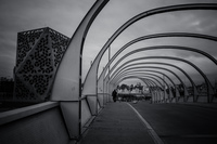 centro civico modern bridge Córdoba,  Córdoba,  Argentina, South America