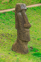 Rano Raraku  Moais Isla de Pascua,  Región de Valparaíso,  Chile, South America