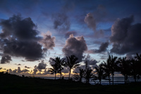 Easter Island Sunset Hanga Roa,  Región de Valparaíso,  Chile, South America