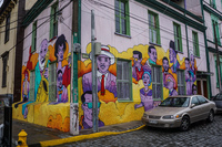 Musican Family Valparaíso,  Región de Valparaíso,  Chile, South America