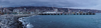 Valparaiso rainy seaside Valparaíso,  Región de Valparaíso,  Chile, South America