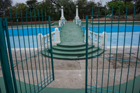 Empty Neptune swiming pool Córdoba,  Córdoba,  Argentina, South America