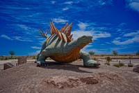 Dinosaur of Pica Pica,  Región de Tarapacá,  Chile, South America