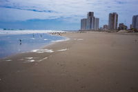 Deserted Beach Iquique,  Región de Tarapacá,  Chile, South America