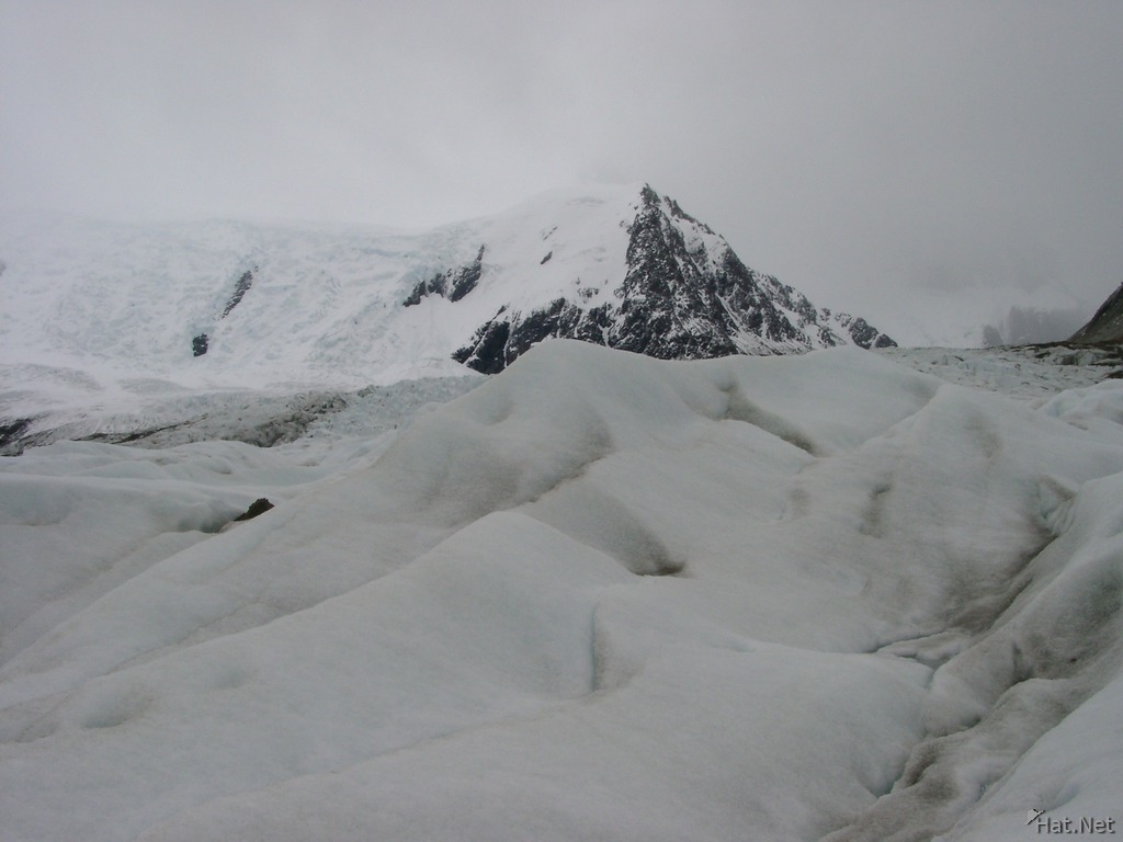 ice of glacier grande
