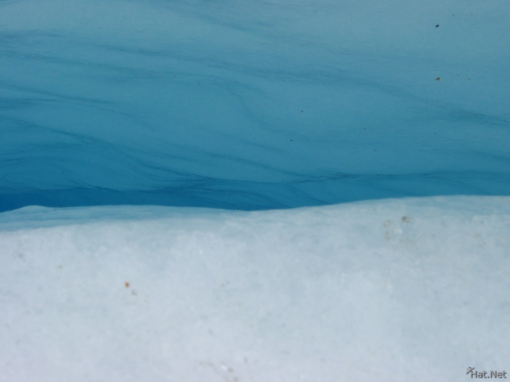 boundary of ice