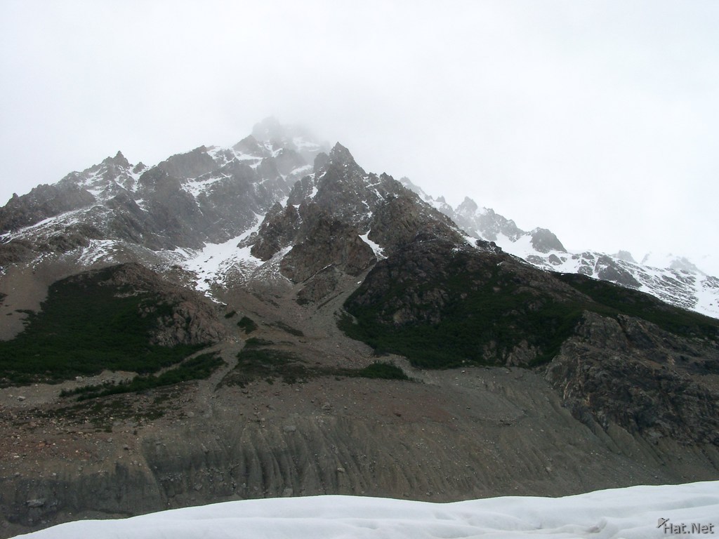 valleys of the glacier