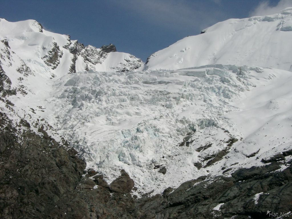 glacier close up