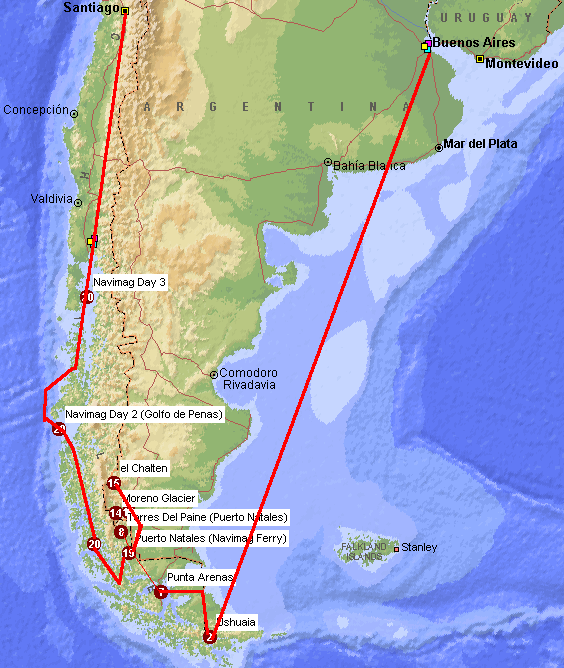 patagonia map draft